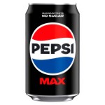 Газированный напиток Pepsi MAX zero без сахара, 330 мл