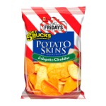 Картофельные чипсы Friday’s Potato Skins Jalapeno Cheddar, 113,4 г