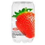 Безалкогольный напиток OKF Sparkling Strawberry со вкусом клубники, 350 мл