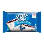 Печенье Pop-Tarts Frosted Blueberry с начинкой со вкусом голубики, 104 г