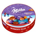 Набор конфет Milka Weihnachts-Teller Рождественская тарелка, 195 г