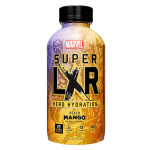 Холодный чёрный чай AriZona Marvel SUPER LXR со вкусом персика и манго, 473мл