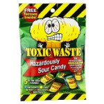 Кислые леденцы Toxic Waste Hazardously Sour Candy - 5 вкусов, 57 г