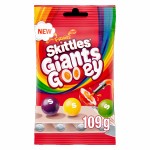 Драже Skittles Giants GOOEY c начинкой, 109 г