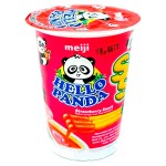 Палочки Meiji Hello Panda с клубничной начинкой, 20 г