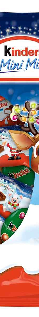 Шоколад-мини новогодний Ferrero Christmas Kinder Mini Mix Beutel, 54 г