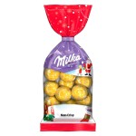 Шоколадные шарики Мilka Weihnachts-Kugeln Nuss-Crisp с ореховой хрустящей посыпкой, 100 г