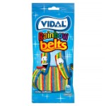 Жевательный мармелад Vidal Rainbow Belts радужные ремешки, 100 г