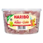 Жевательный мармелад Haribo Veggie Kisscola Поцелуй со вкусом колы, 1350 г