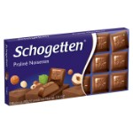 Шоколад Schogetten Praline Noisettes со вкусом фундука, 100 г