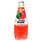 Нектар Aziano Watermelon Juice with Basil Seed Drink Арбуз с семенами базилика, 290 мл