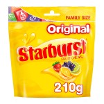 Жевательные конфеты Starburst Fruit Chews Original, 210 г