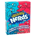 Леденцы Nerds Tropical Punch &amp; Raspberry со вкусом тропического пунша и малины, 47 г