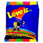 Жевательная конфета Love Is Ассорти (пакет 50шт*4,2г), 210 г