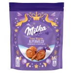 Новогодние шоколадные яйца конфеты Milka Feine Kugeln Alpenmilch, 90 г