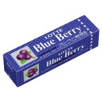 Жевательная резинка Lotte Blueberry со вкусом голубики, 25,2 г