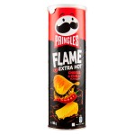 Картофельные чипсы Pringles Flame Extra Hot Cheese &amp; Chili со вкусом сыра и острого перца чили, 160 г