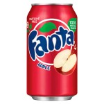Газированный напиток Fanta Apple со вкусом яблока, 355 мл