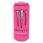 Энергетический напиток Monster Energy Ultra Rosa со вкусом розы и грейпфрута (без сахара), 500 мл