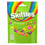 Кислые драже Skittles Crazy Sours со вкусом фруктов, 152 г