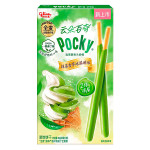 Бисквитные палочки Glico Pocky со вкусом мусса из зелёного чая, 48 г