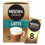 Кофе Nescafe Gold Latte в пакетиках, 8*15,5 г