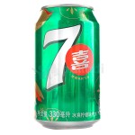 Газированный напиток 7UP lemon со вкусом лимона, 330 мл