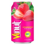 Напиток сокосодержащий безалкогольный Vinut Strawberry со вкусом клубники, 330 мл