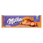 Шоколад Milka Toffee Wholenuts с цельными орехами, 300 г