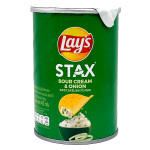 Чипсы Lay’s Stax Sour Cream and Onion сметана и лук, 42 г