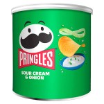 Картофельные чипсы Pringles Sour Cream &amp; Onion со вкусом сметаны и лука, 40 г