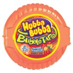 Кислая жевательная резинка Wrigley’s Hubba Bubba Sour Tangy Tropical со вкусом тропических фруктов, 56,7 г