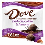 Шоколадные конфеты Dove Promises (Dark Chocolate &amp; Almond) темный шоколад и миндаль, 215,7 г