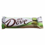 Шоколадный батончик Dove белый шоколад со вкусом чая матча, 42 г