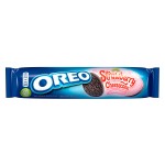 Печенье OREO Strawberry с клубничным кремом, 154 г