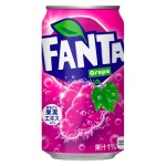 Газированный напиток Fanta Grape со вкусом винограда, 350 мл