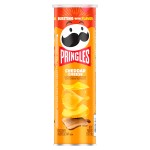 Картофельные чипсы Pringles Cheddar Cheese со вкусом сыра чеддер, 158 г