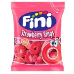 Жевательный мармелад Fini Strawberry Rings клубничные кольца, 90 г