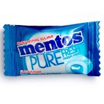 Жевательная резинка Mentos Pure Fresh Mint со вкусом свежей мяты (без сахара), 1,5 г