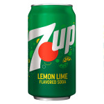 Газированный напиток 7UP Lemon Lime со вкусом лимона и лайма, 355 мл