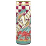 Холодный чёрный чай AriZona Raspberry Tea со вкусом малины, 340 мл