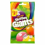 Кислые гигантские драже Skittles Giants Crazy Sours, 116 г