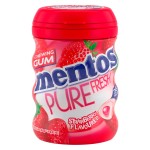 Жевательная резинка Mentos Pure Fresh Клубника, 61,25 г