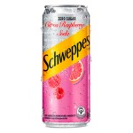 Газированный напиток Schweppes Citrus Raspberry со вкусом цитруса и малины, 330 мл