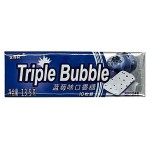 Жевательная резинка Triple Bubble со вкусом черники, 13,5 г