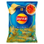 Картофельные чипсы Lay’s s Braised Shrimp with Abalone Sauce Flavor со вкусом тушёных креветок с абалоновым соусом, 60 г