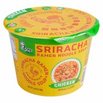 Лапша быстрого приготовления Aces Food Sriracha Ramen Noodle Soup With Chicken Flavor со вкусом курицы, 110 г