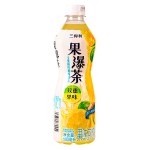 Холодный зелёный чай Suntory Kaman Orange Lemon Green Tea со вкусом апельсина и лимона, 500 мл