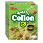 Бисквитное печенье Glico Collon со вкусом зелёного чая, 54 г