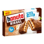 Вафельные батончики Ferrero Hanuta Riegel, 172,5 г